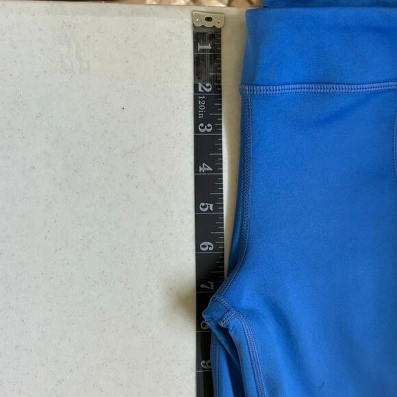 Nike Dri-Fit Blue and White Colorblock Kids Leggings Size M - Picture 5 of 13